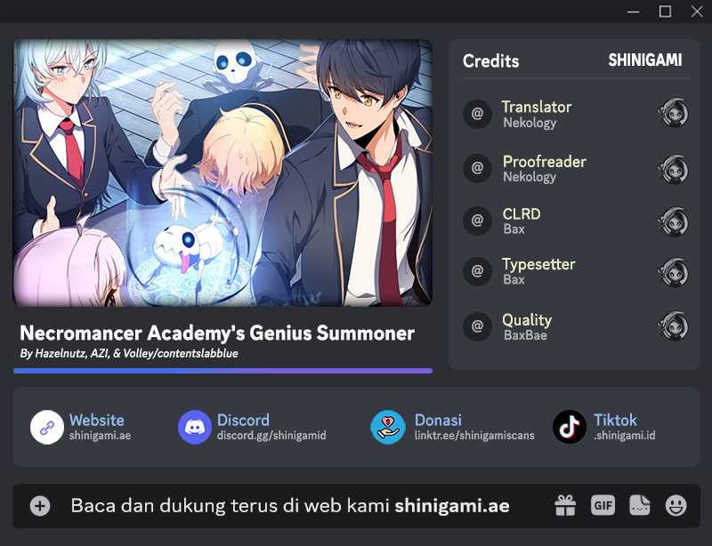 Komik Necromancer Academy’s Genius Summoner Chapter 42 gambar 1