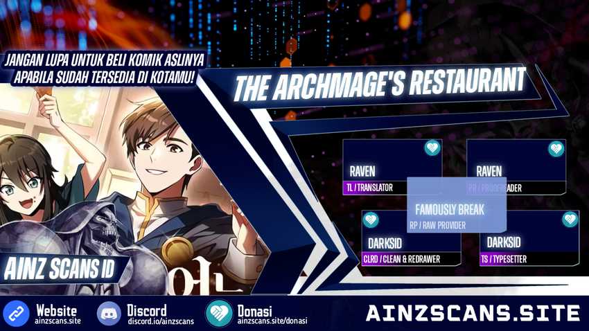 Komik Archmage Restaurant Chapter 03 gambar 1