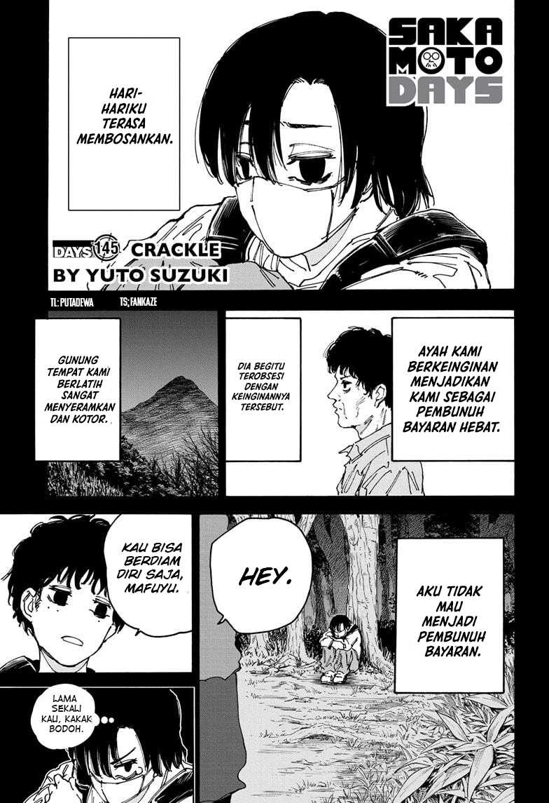 Komik Sakamoto Days Chapter 145 gambar 1