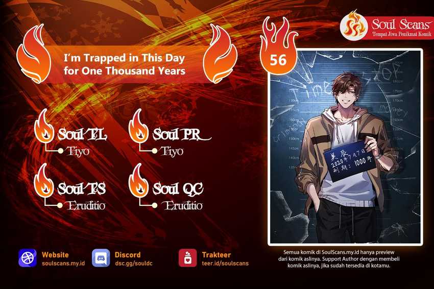 Komik I’m Trapped in This Day for One Thousand Years Chapter 56 gambar 1