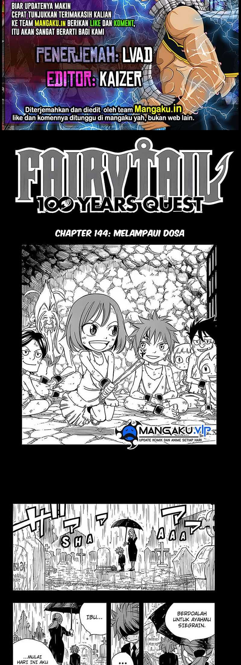 Komik Fairy Tail: 100 Years Quest Chapter 144 gambar 1