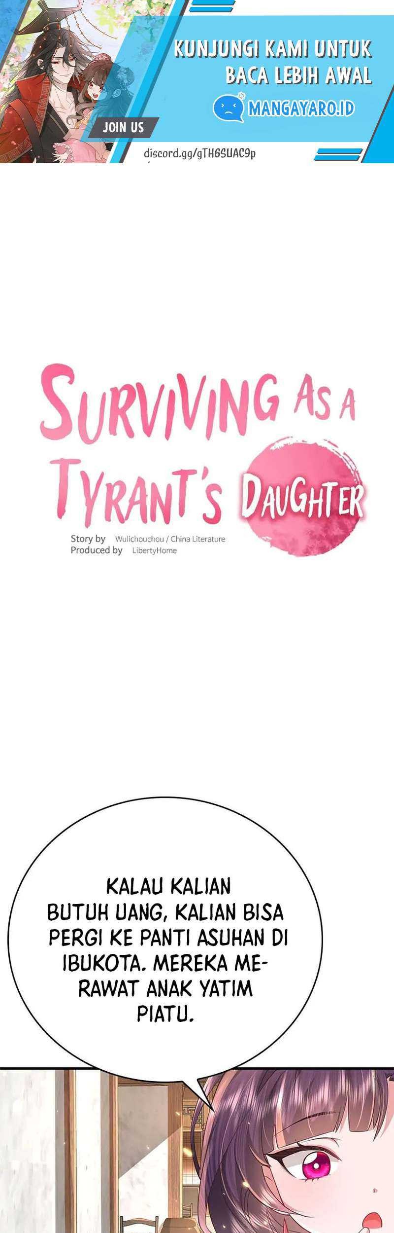 Manhua Surviving as a Tyrant’s Daughter Chapter 61 gambar 2