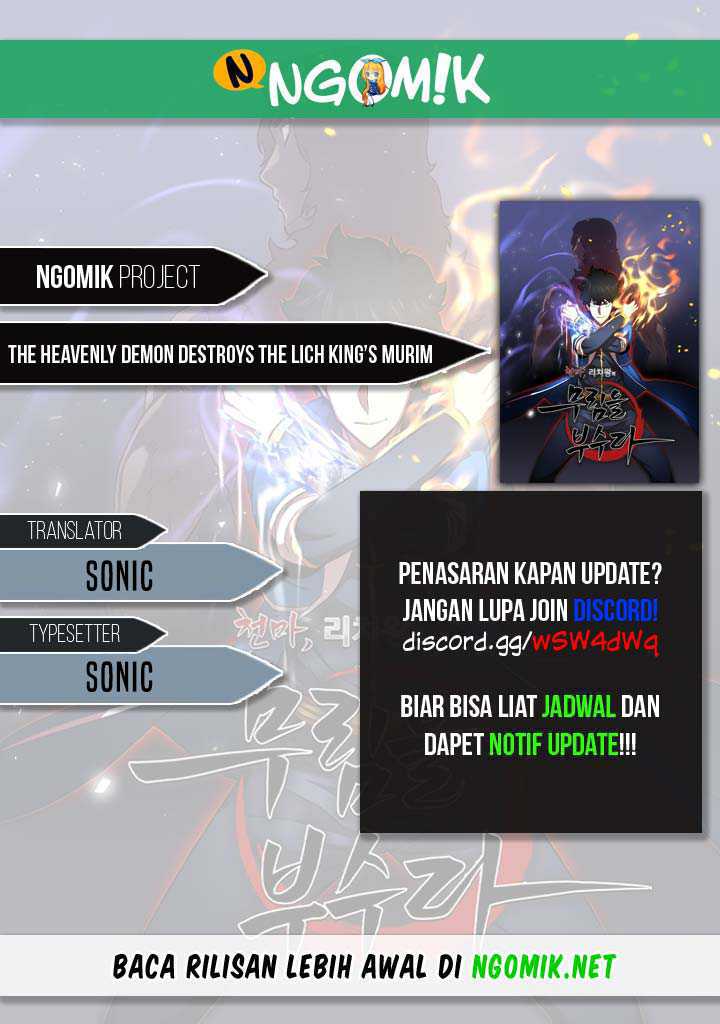Komik The Heavenly Demon Destroys the Lich King’s Murim Chapter 74 gambar 1