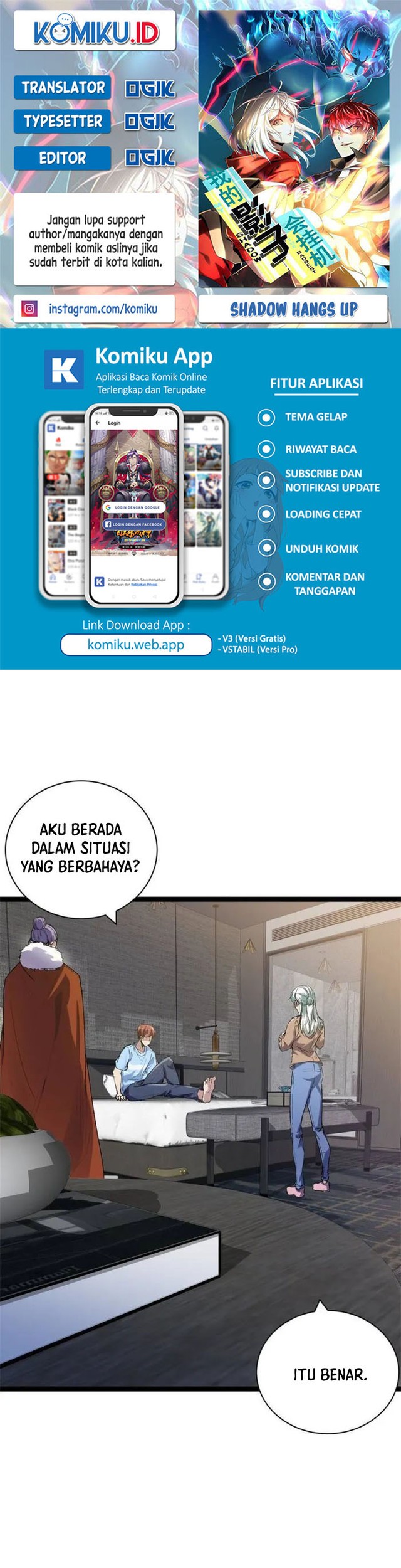 Komik My Shadow Hangs Up Chapter 185 gambar 1