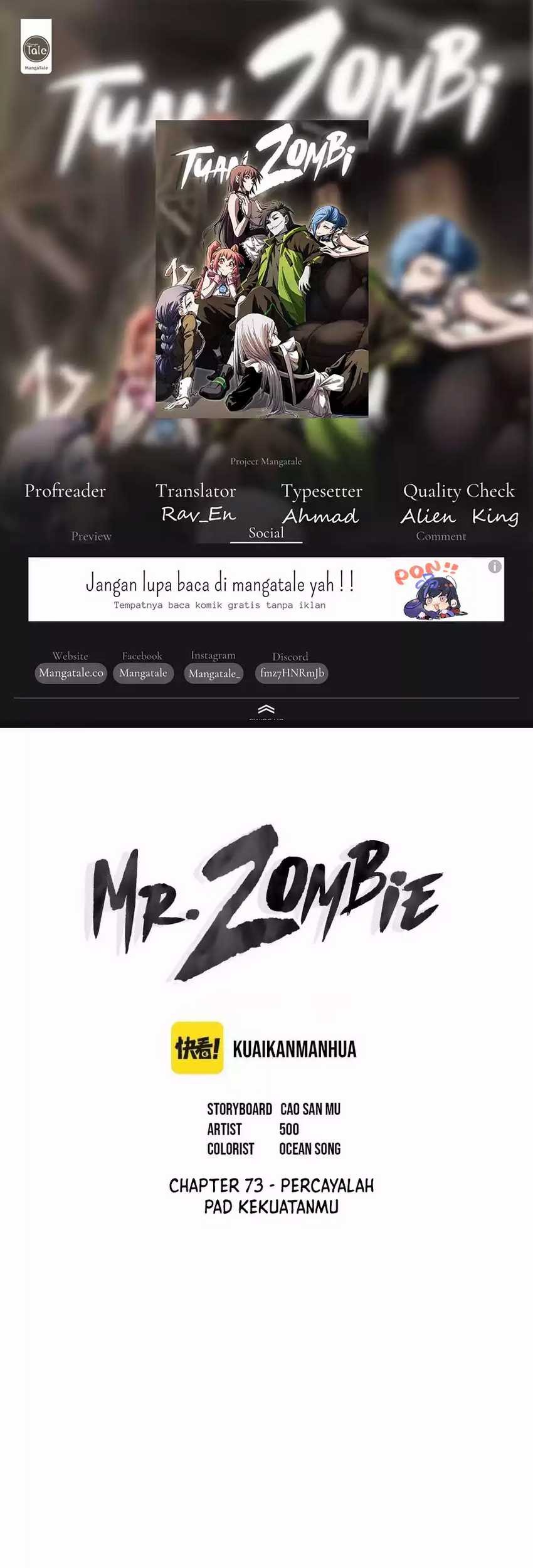 Komik Mr. Zombie Chapter 73 gambar 1