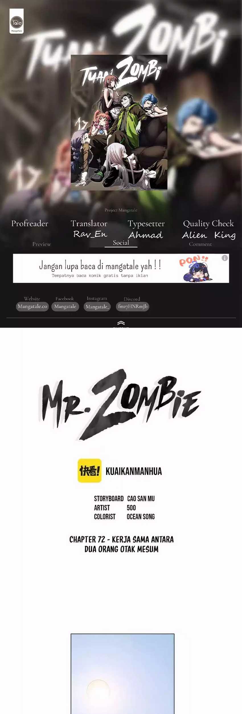 Komik Mr. Zombie Chapter 72 gambar 1