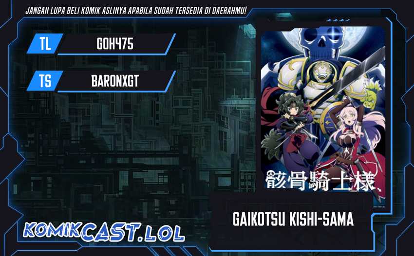 Komik Gaikotsu Kishi-sama, Tadaima Isekai e Odekake-chuu Chapter 60 gambar 1