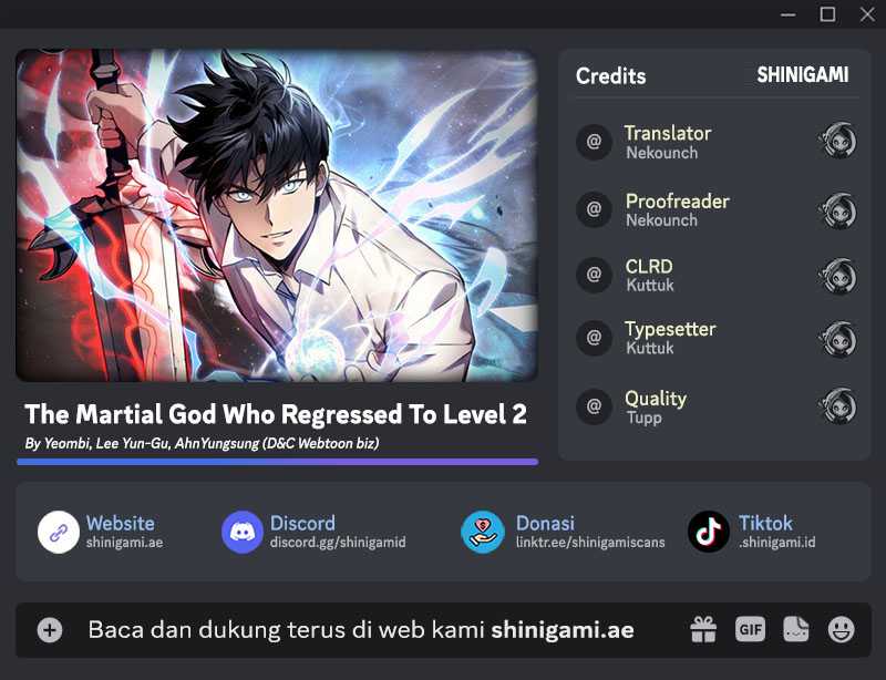 Komik Martial God Regressed to Level 2 Chapter 38 gambar 1