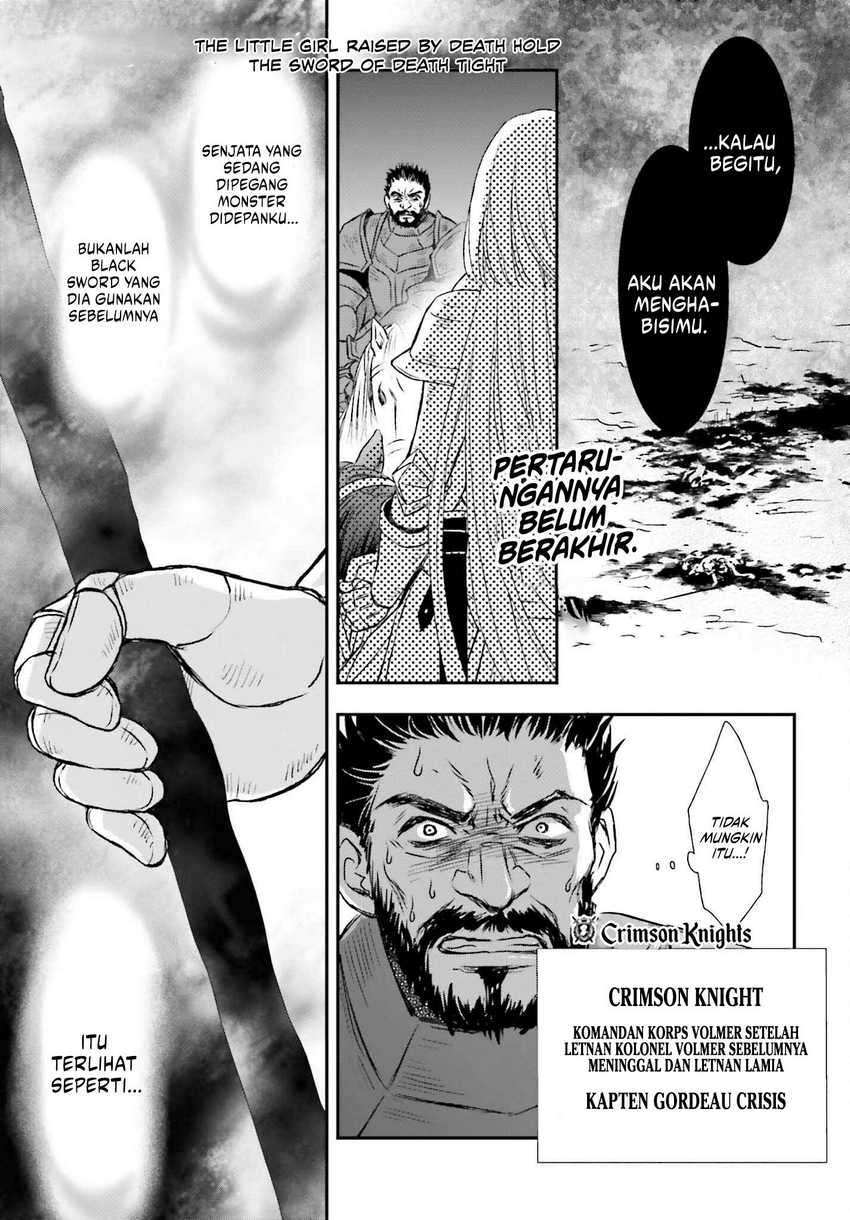 Manga Shinigami ni Sodaterareta Shoujo wa Shikkoku no Tsurugi wo Mune ni Idaku Chapter 30 gambar 2