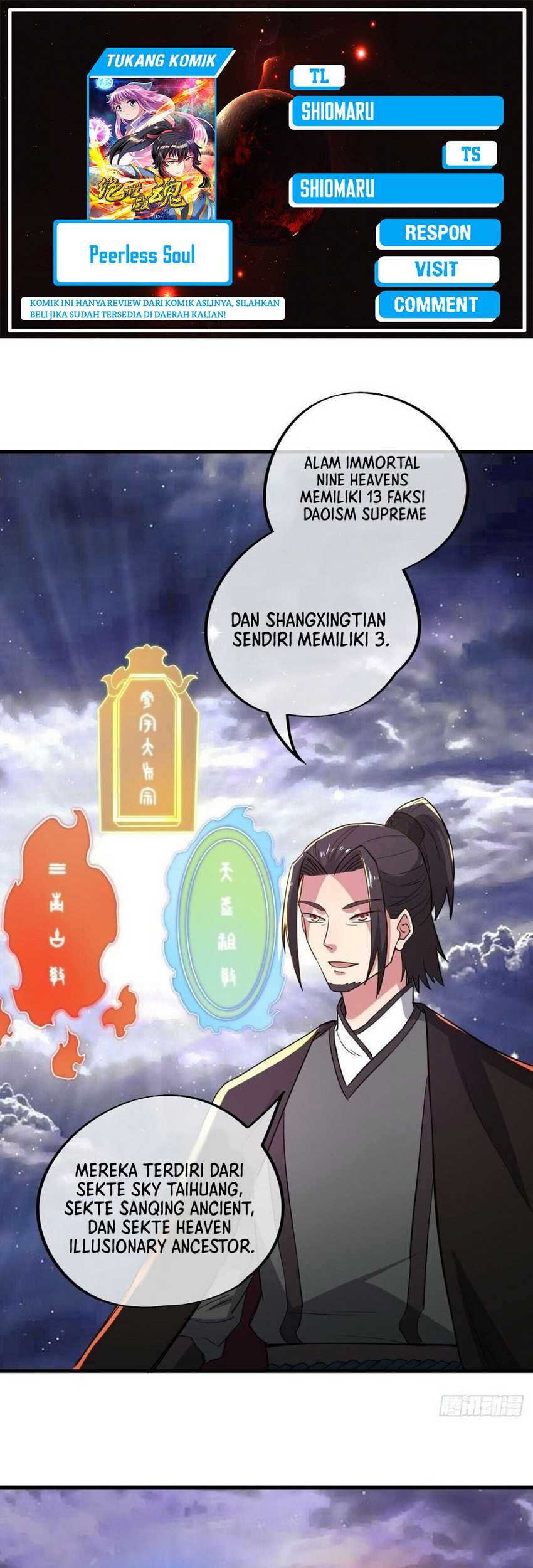 Komik Peerless Soul Chapter 591 gambar 1