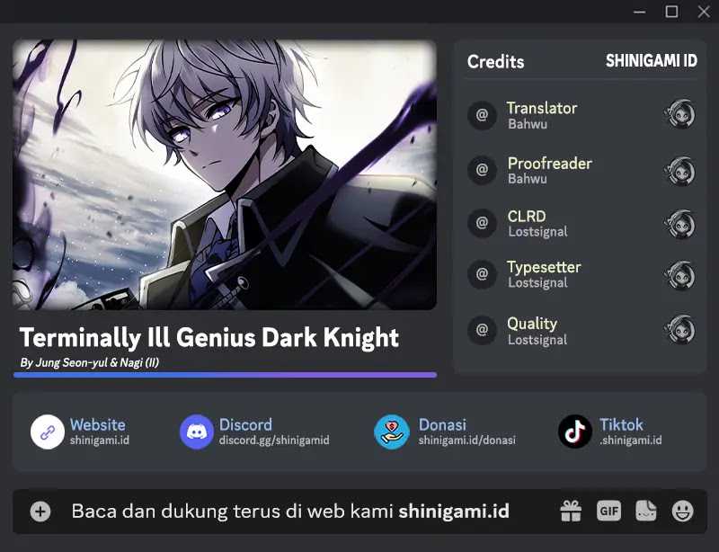 Komik Terminally-Ill Genius Dark Knight Chapter 35 gambar 1