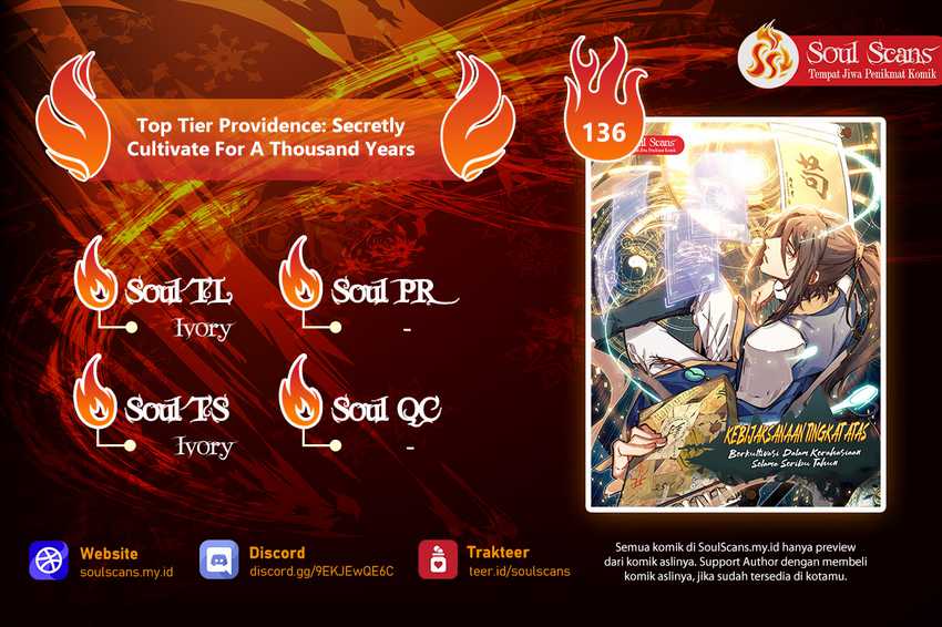 Komik Top Tier Providence: Secretly Cultivate for a Thousand Years Chapter 136 gambar 1