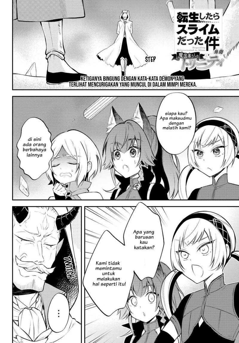 Komik Tensei Shitara Slime Datta Ken Ibun: Makoku Gurashi no Trinity Chapter 55 gambar 1