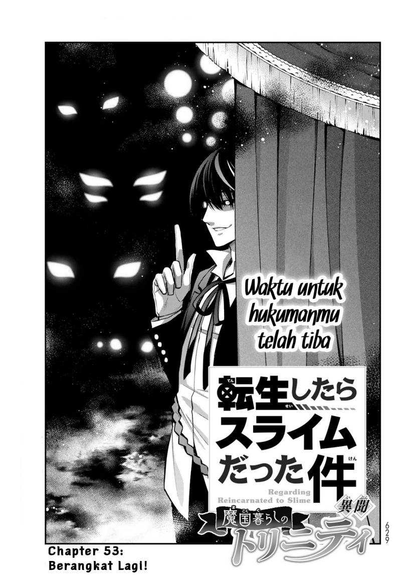 Manga Tensei Shitara Slime Datta Ken Ibun: Makoku Gurashi no Trinity Chapter 53 gambar 2