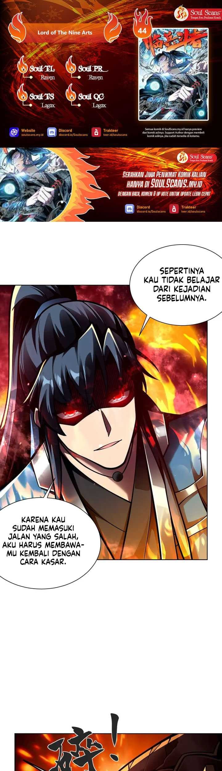 Komik Lord of Nine Arts Chapter 44 gambar 1