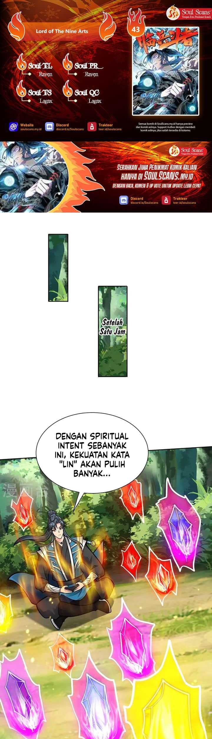 Komik Lord of Nine Arts Chapter 43 gambar 1