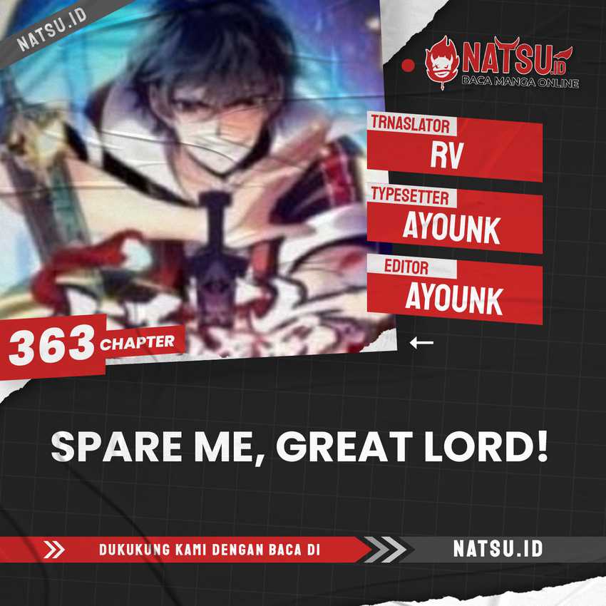Komik Spare Me, Great Lord! Chapter 363 gambar 1