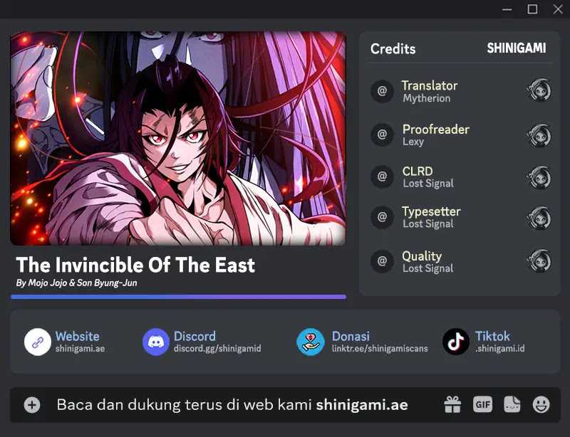 Komik The Invincible of the East Chapter 21 gambar 1