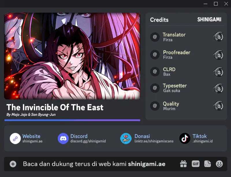 Komik The Invincible of the East Chapter 09 gambar 1