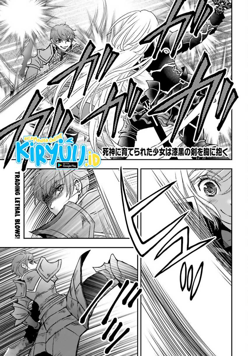 Manga Shinigami ni Sodaterareta Shoujo wa Shikkoku no Tsurugi wo Mune ni Idaku Chapter 38 gambar 2