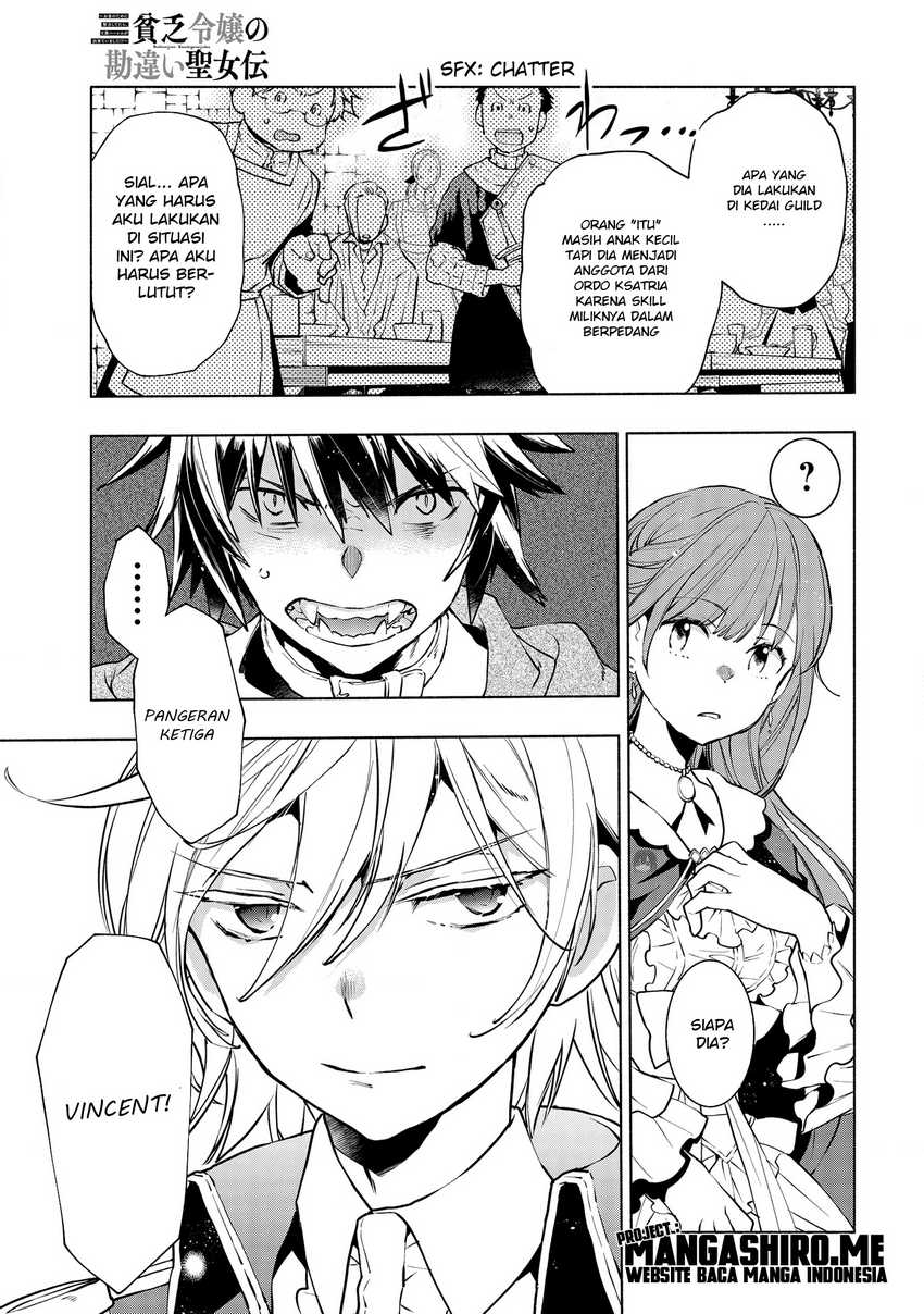 Manga Binbou Reijou no Kanchigai Seijo Den Chapter 04 gambar 2