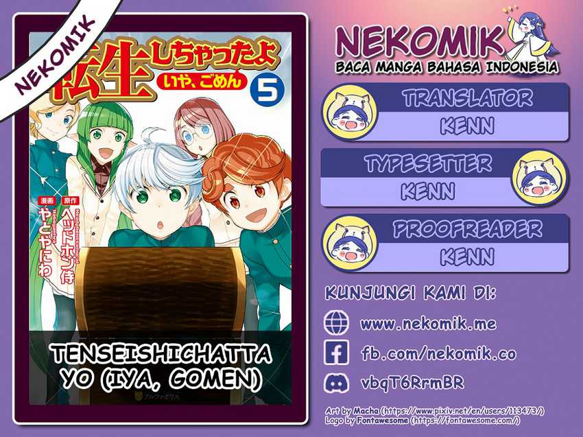 Manga Tenseishichatta yo (Iya, Gomen) Chapter 49 gambar 2