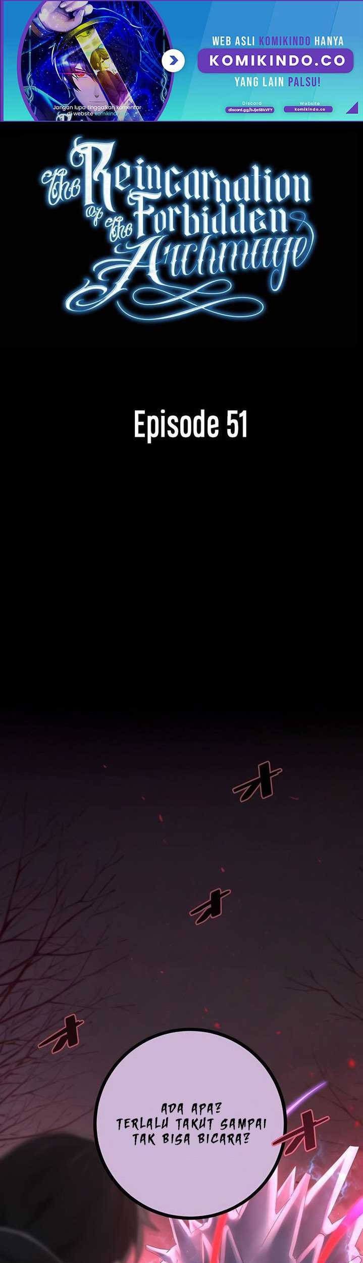 Manhwa The Reincarnation of the Forbidden Archmage Chapter 51 gambar 2