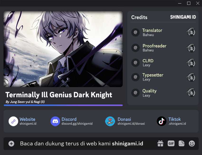 Komik Terminally-Ill Genius Dark Knight Chapter 37 gambar 1