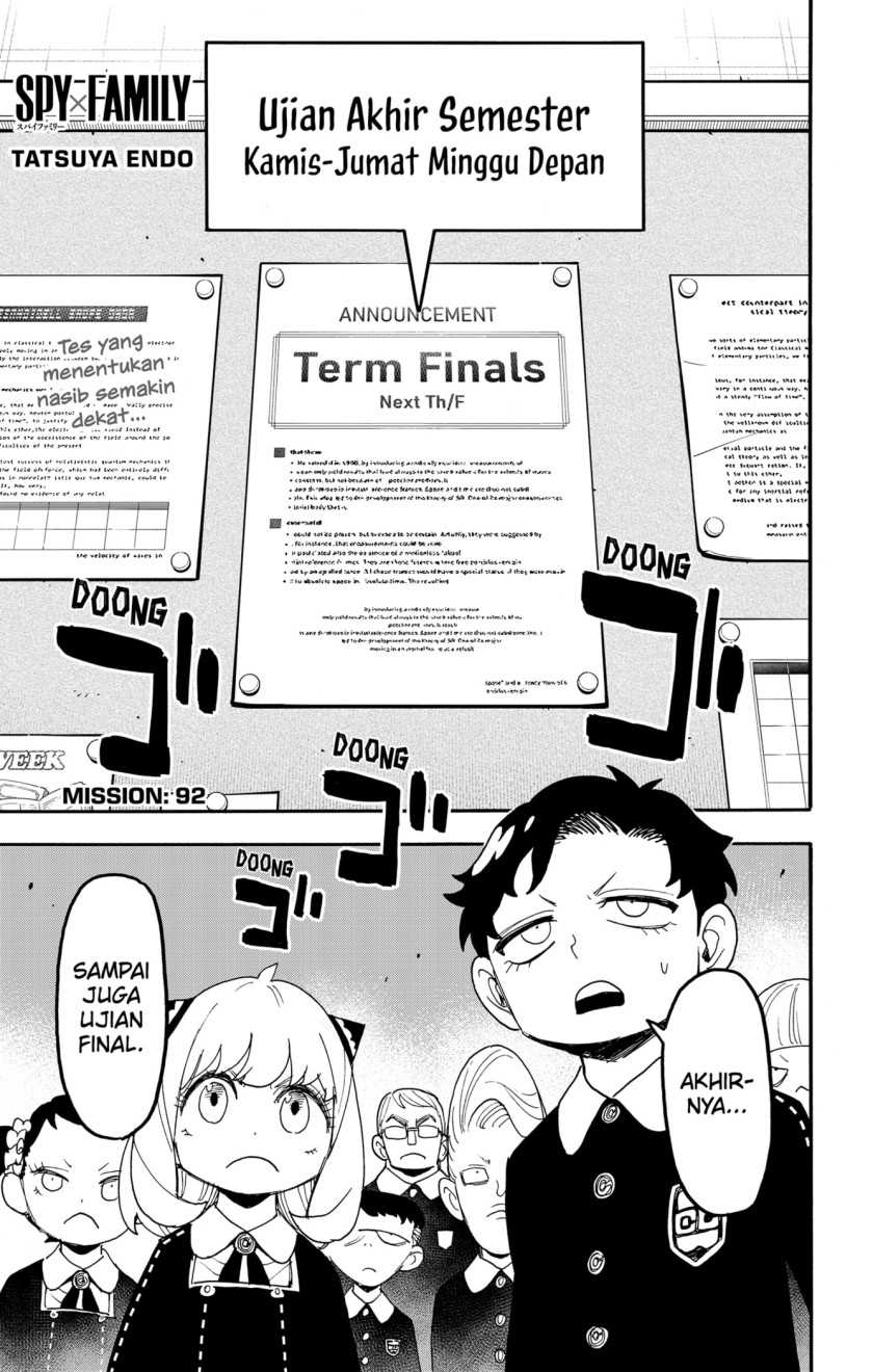 Komik Spy X Family Chapter 92 gambar 1