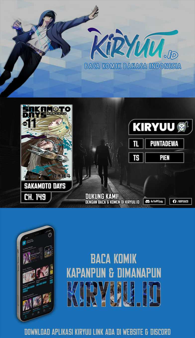 Komik Sakamoto Days Chapter 149 gambar 1