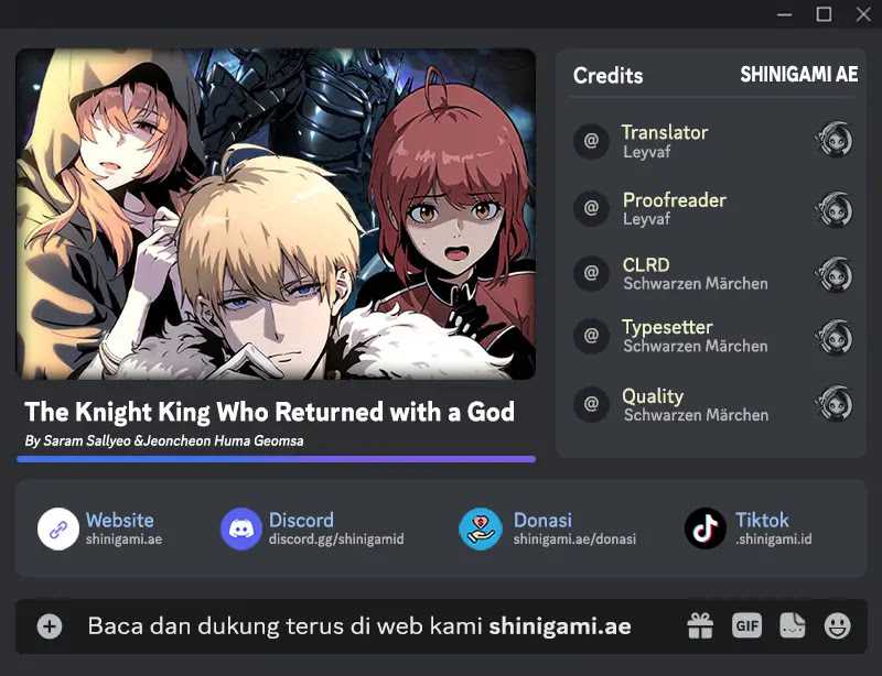 Komik The Knight King Who Returned with a God Chapter 41 gambar 1
