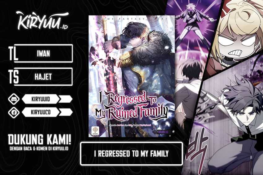 Komik I Regressed to My Ruined Family Chapter 65 gambar 1