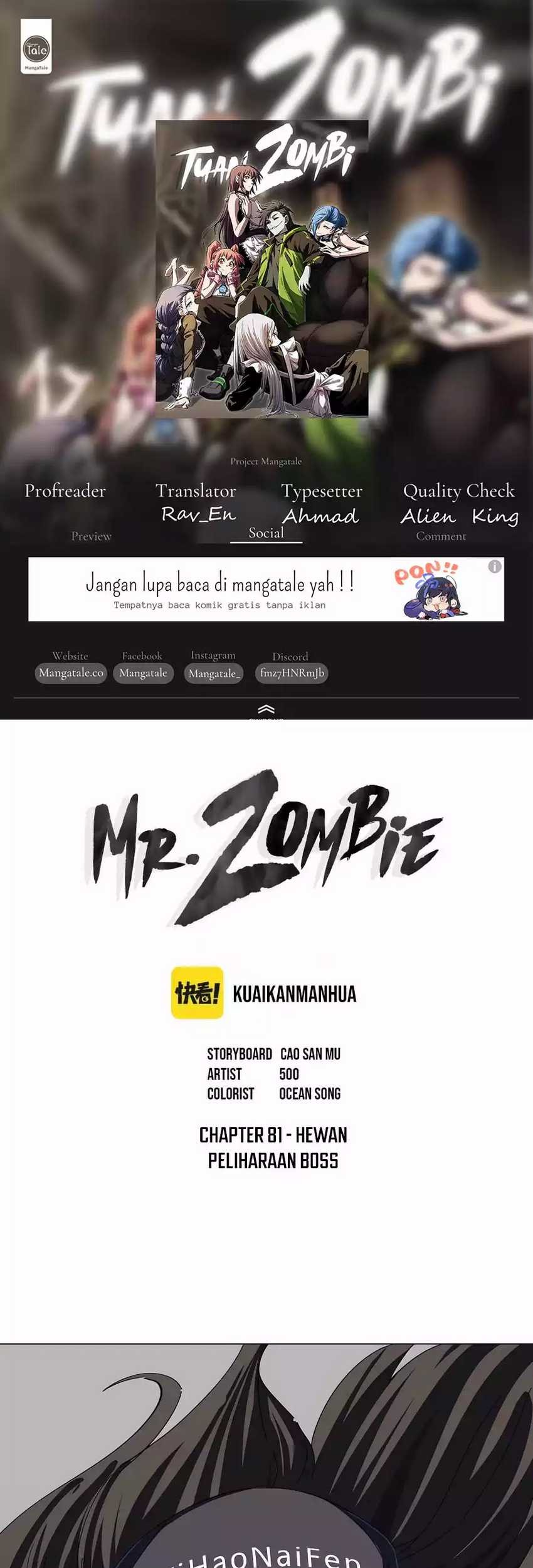 Komik Mr. Zombie Chapter 81 gambar 1