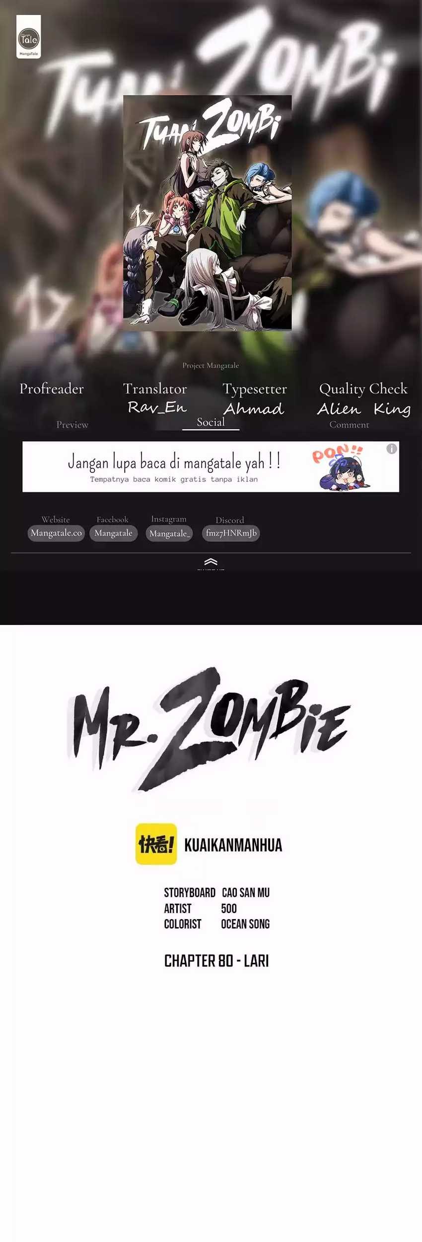 Komik Mr. Zombie Chapter 80 gambar 1
