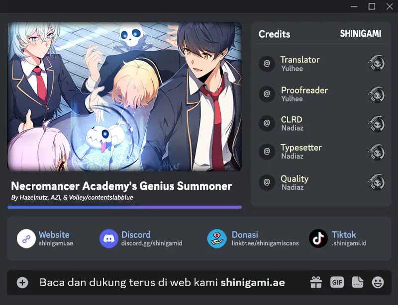 Komik Necromancer Academy’s Genius Summoner Chapter 63 gambar 1