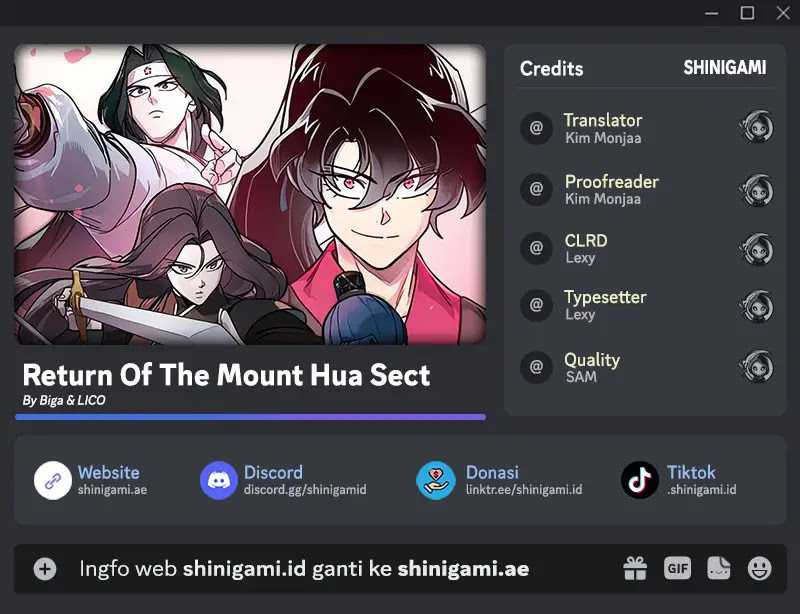 Komik Return of the Flowery Mountain Sect Chapter 105 gambar 1