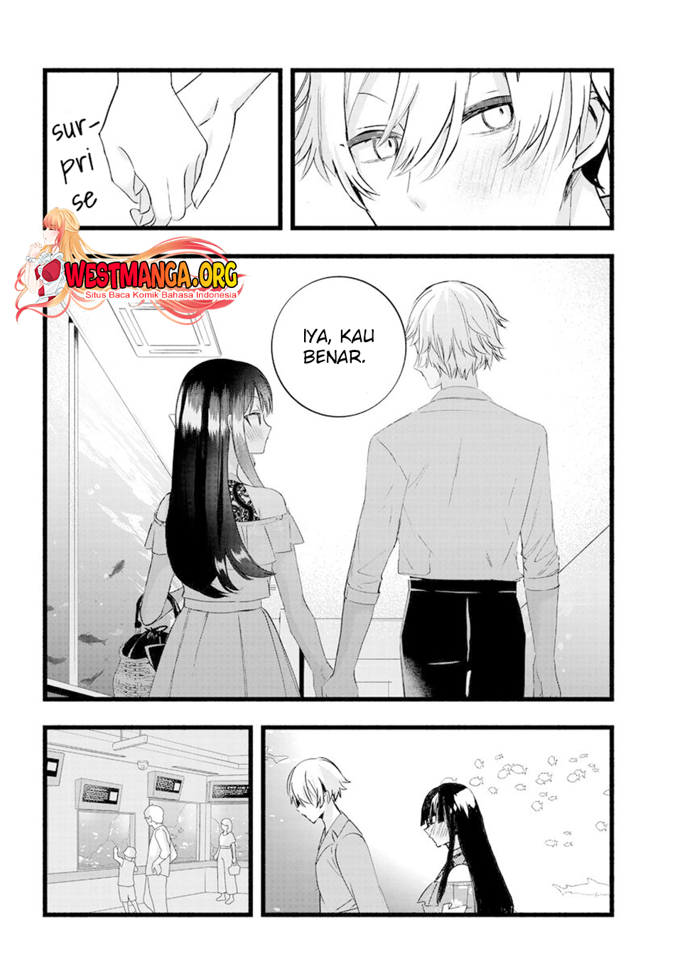 Chiteki de Cool na Kouhai Bijo, Ore no Kai Neko ni naru Chapter 24 - Halaman 8