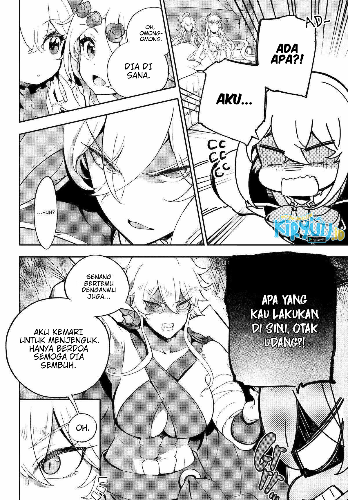 Chichi wa Eiyuu, Haha wa Seirei, Musume no Watashi wa Tenseisha Chapter 56 - Halaman 9