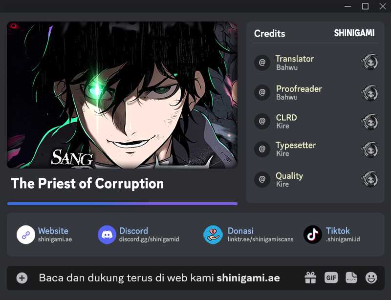 Komik The Priest of Corruption Chapter 37 gambar 1