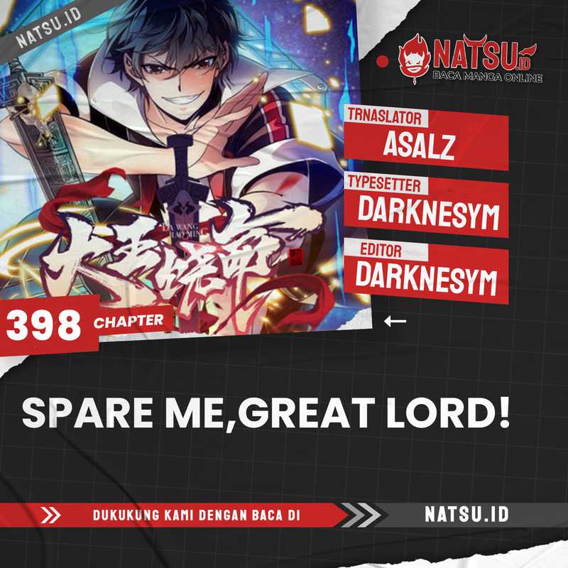 Komik Spare Me, Great Lord! Chapter 398 gambar 1