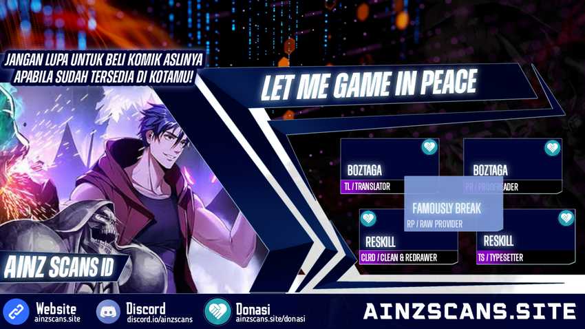 Komik Let Me Game In Peace Chapter 120 gambar 1
