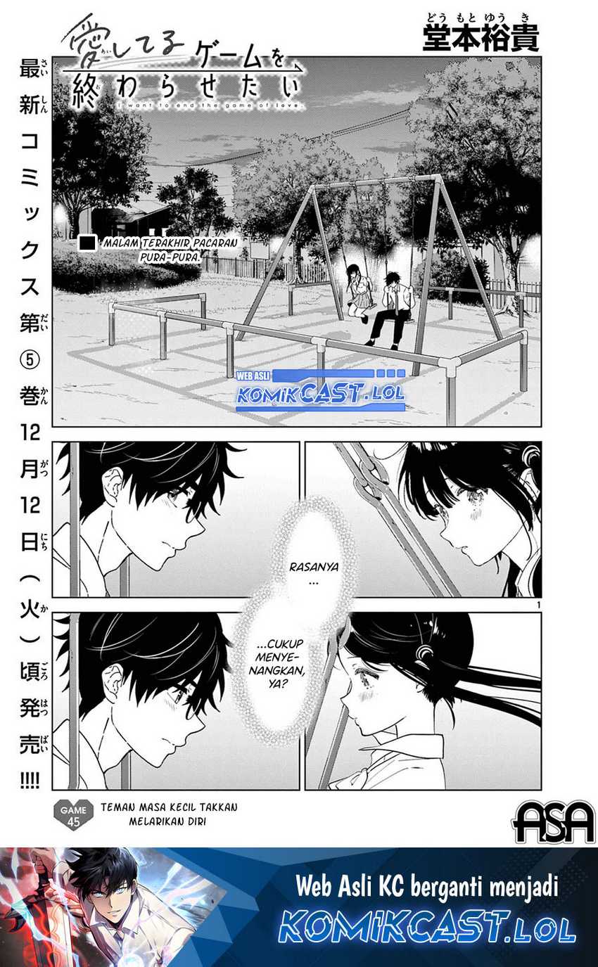 Manga Aishiteru Game wo Owarasetai Chapter 45 gambar 2
