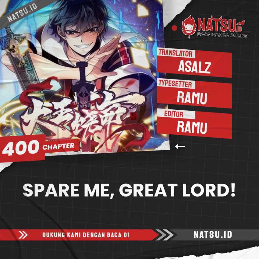 Komik Spare Me, Great Lord! Chapter 400 gambar 1