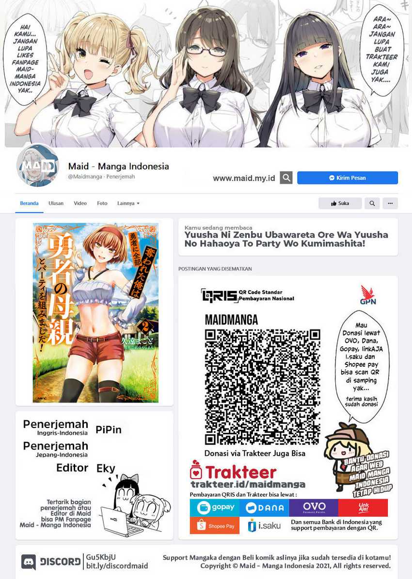 Manga Yuusha ni Zenbu Ubawareta Ore wa Yuusha no Hahaoya to Party wo Kumimashita! Chapter 11 gambar 2