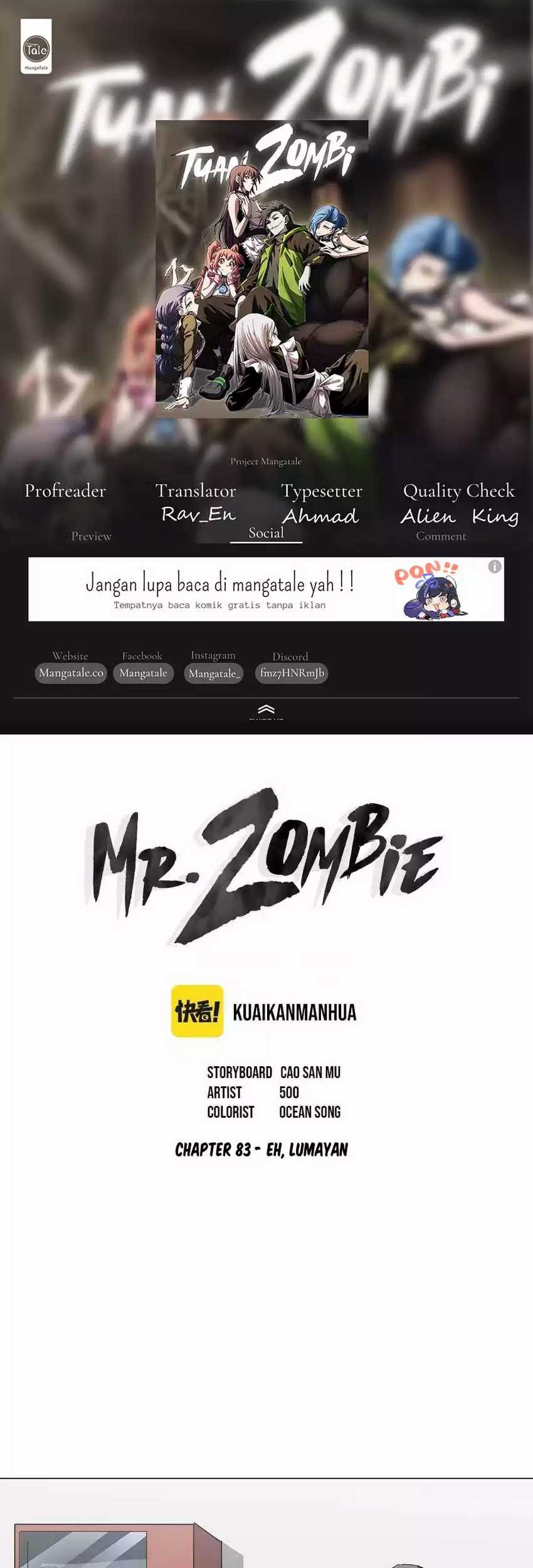 Komik Mr. Zombie Chapter 83 gambar 1
