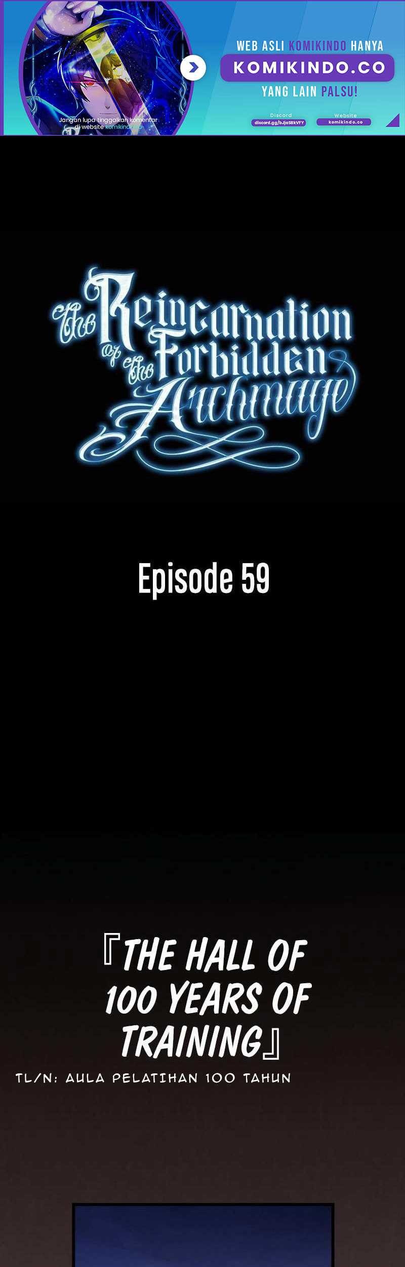 Manhwa The Reincarnation of the Forbidden Archmage Chapter 59 gambar 2