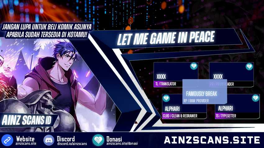 Komik Let Me Game In Peace Chapter 121 gambar 1