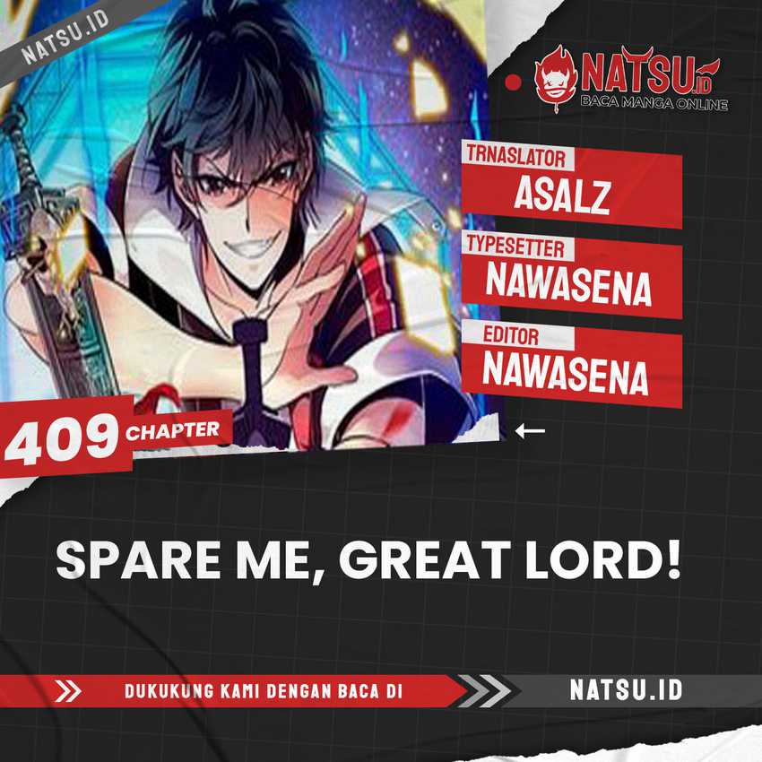 Komik Spare Me, Great Lord! Chapter 409 gambar 1