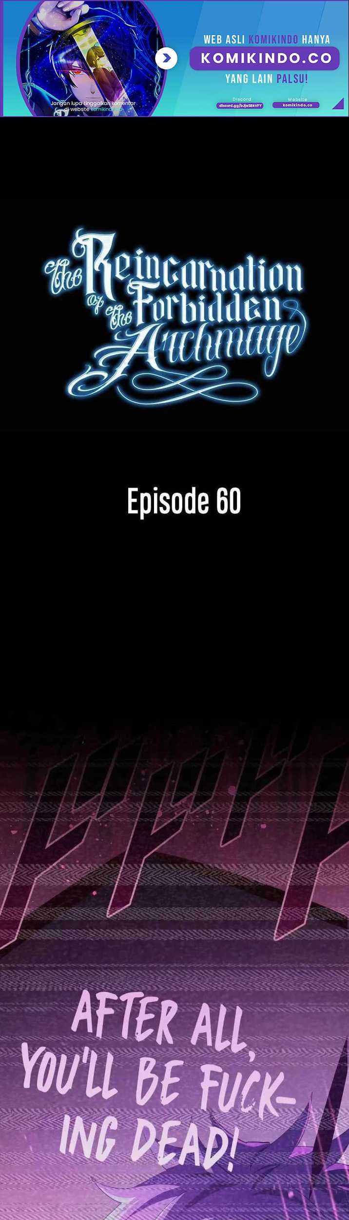 Manhwa The Reincarnation of the Forbidden Archmage Chapter 60 gambar 2