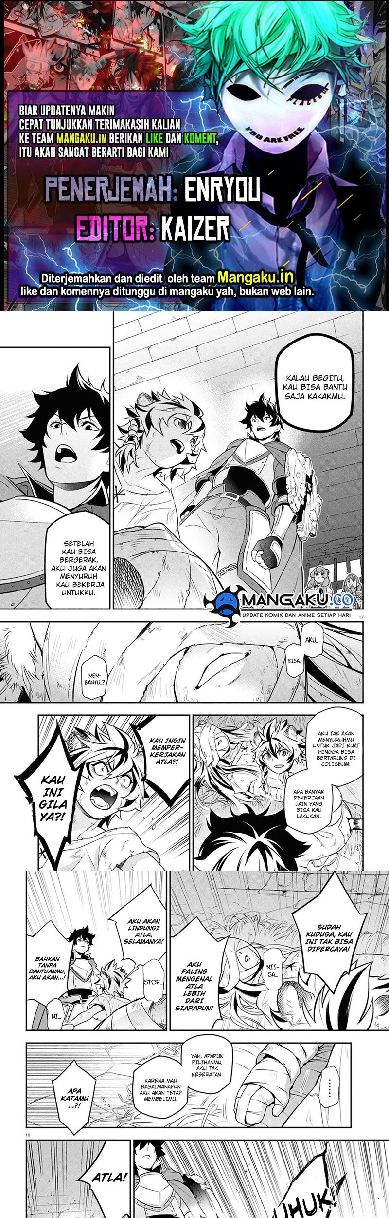 Komik Tate no Yuusha no Nariagari Chapter 101.2 gambar 1